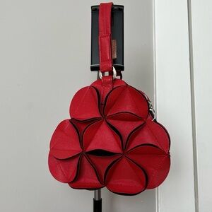 Vintage Red Handle Bag